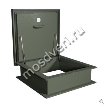 Люк на крышу цвета графит Л-122 - купить от производителя Мосдвери Люк на крышу цвета графит Л-122